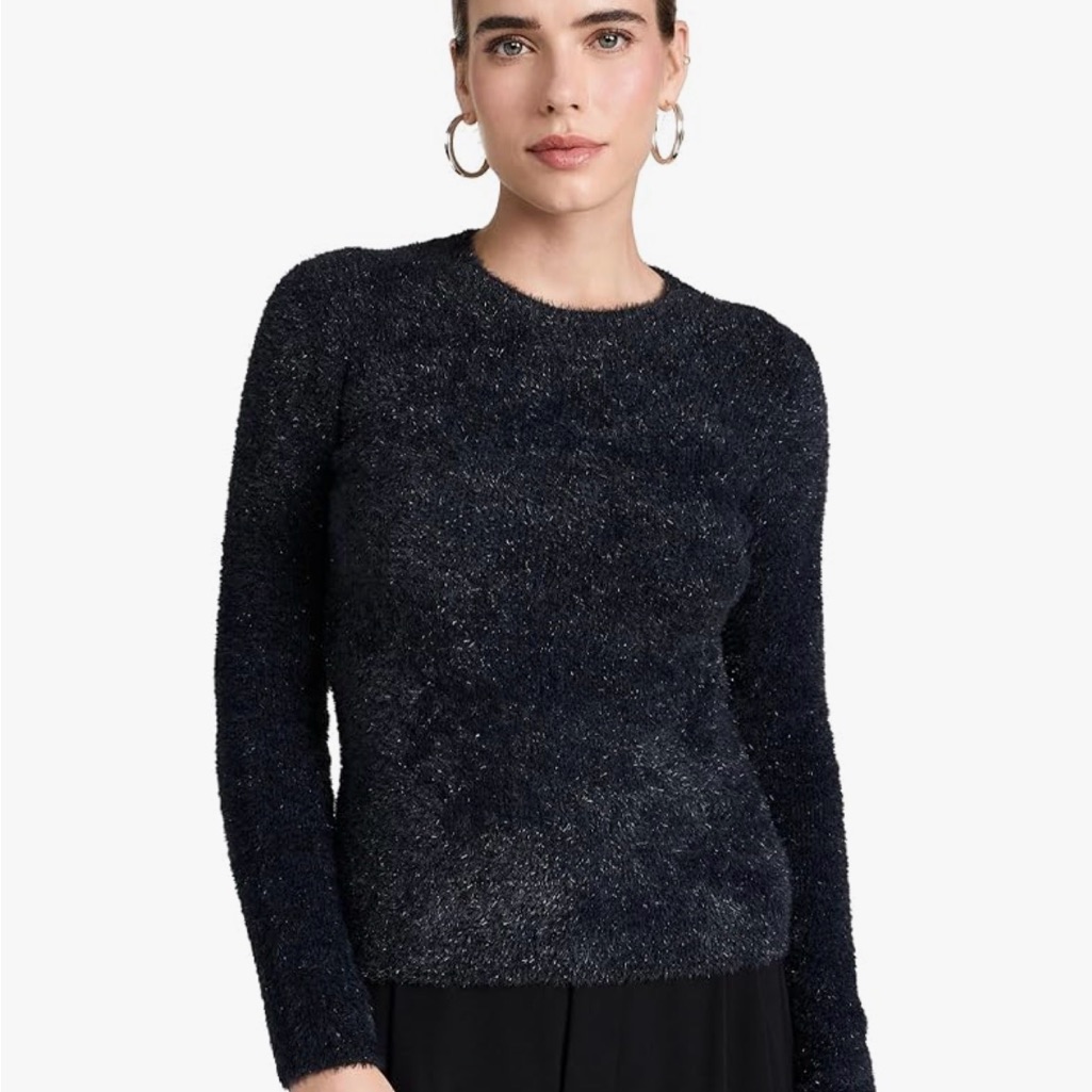 Vince Women's Soft Eyelash Pullover
